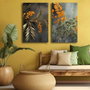 Wallity Conjunto de 3 Lienzos Decorativos Multicolor